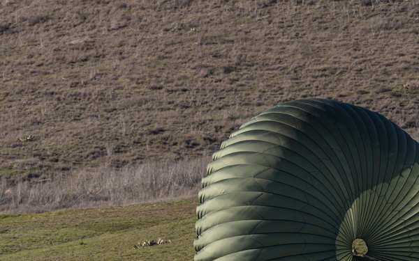 Supplies from the Skies: 1st DSB Conducts Air Delivery Operations