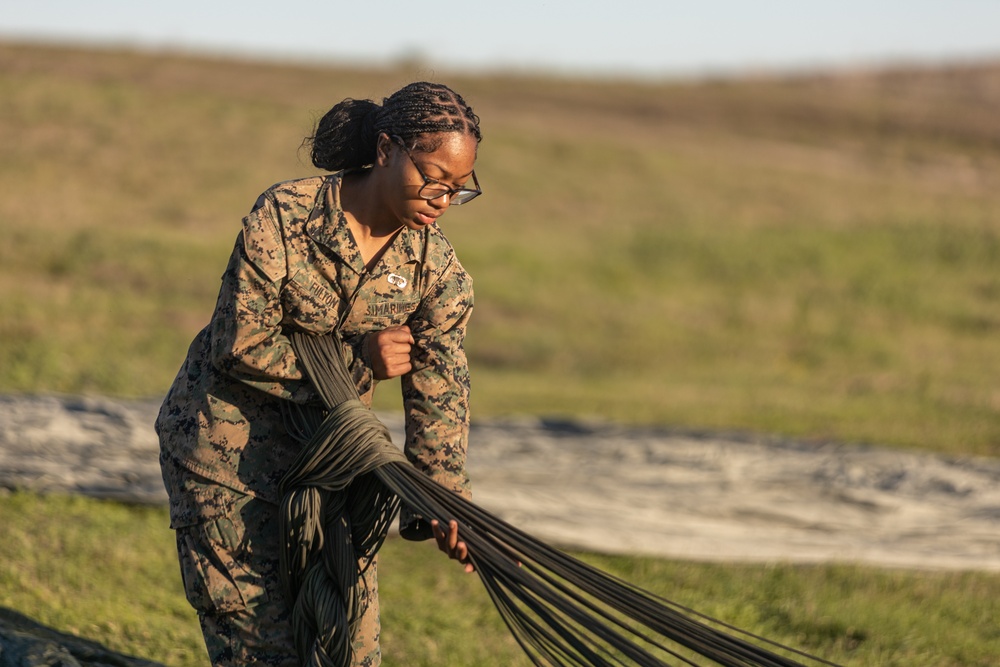 Supplies from the Skies: 1st DSB Conducts Air Delivery Operations