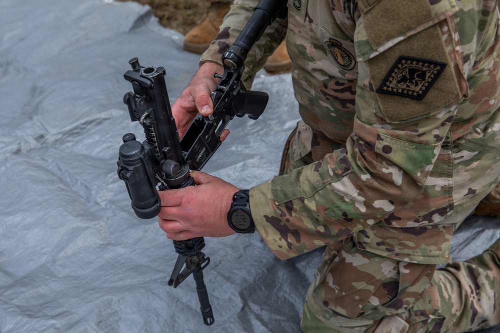 2025 87th Brigade Best Warrior Competition: Medical Lanes and Weapons Expertise