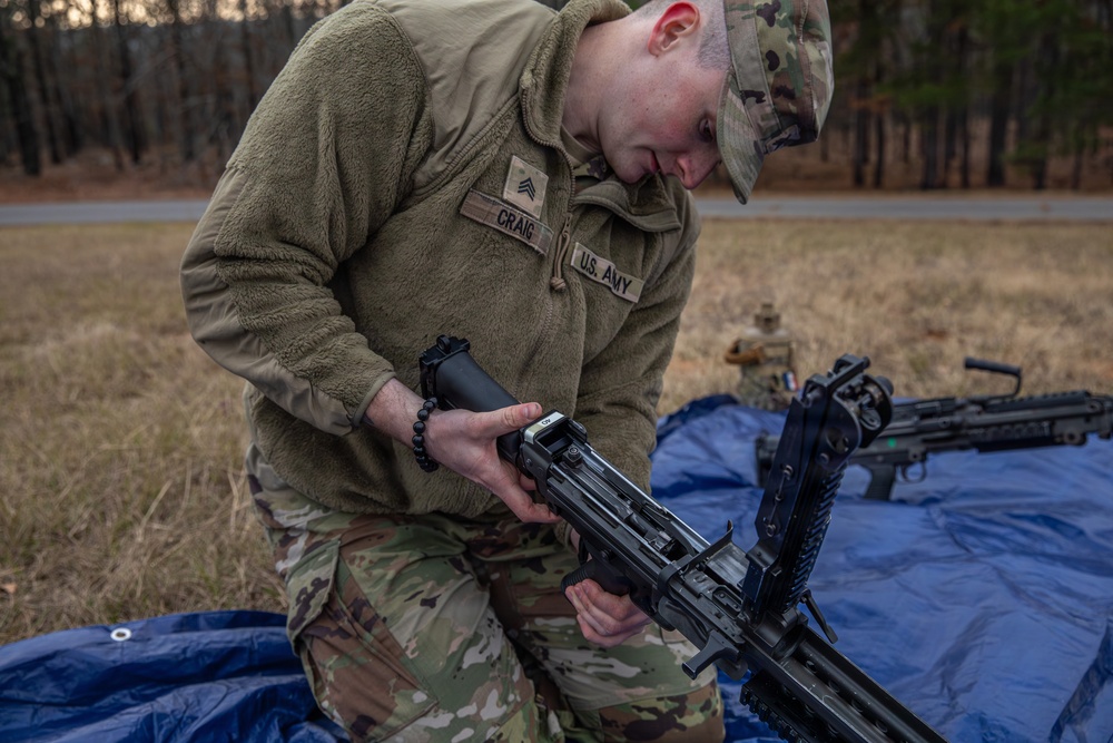 2025 87th Brigade Best Warrior Competition: Medical Lanes and Weapons Expertise