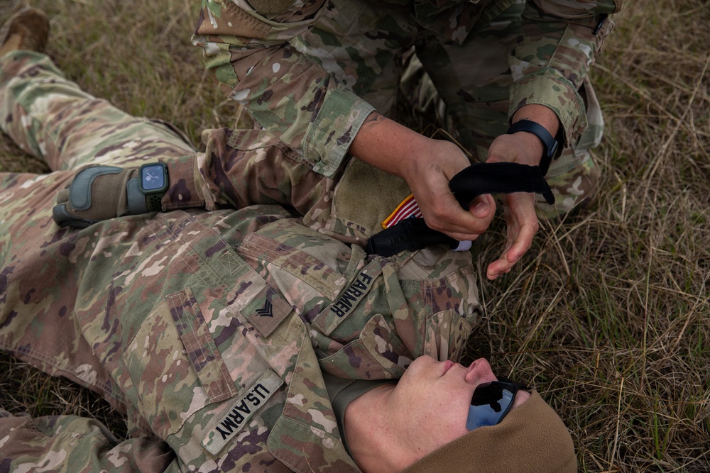 2025 87th Brigade Best Warrior Competition: Medical Lanes and Weapons Expertise