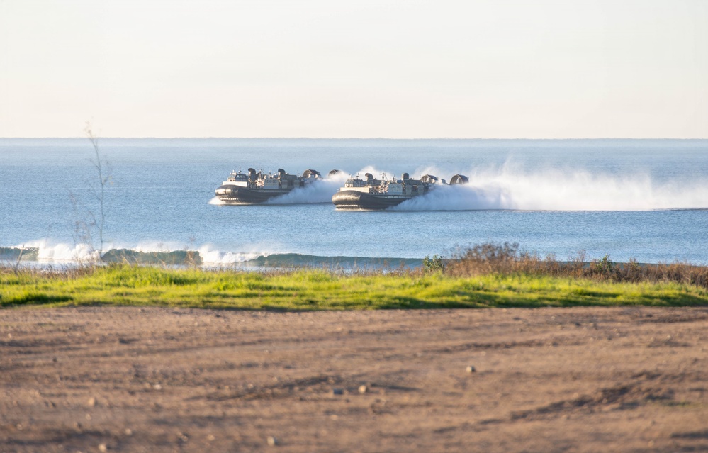 U.S. Marines, Sailors execute ship-to-shore operations during Steel Knight 25