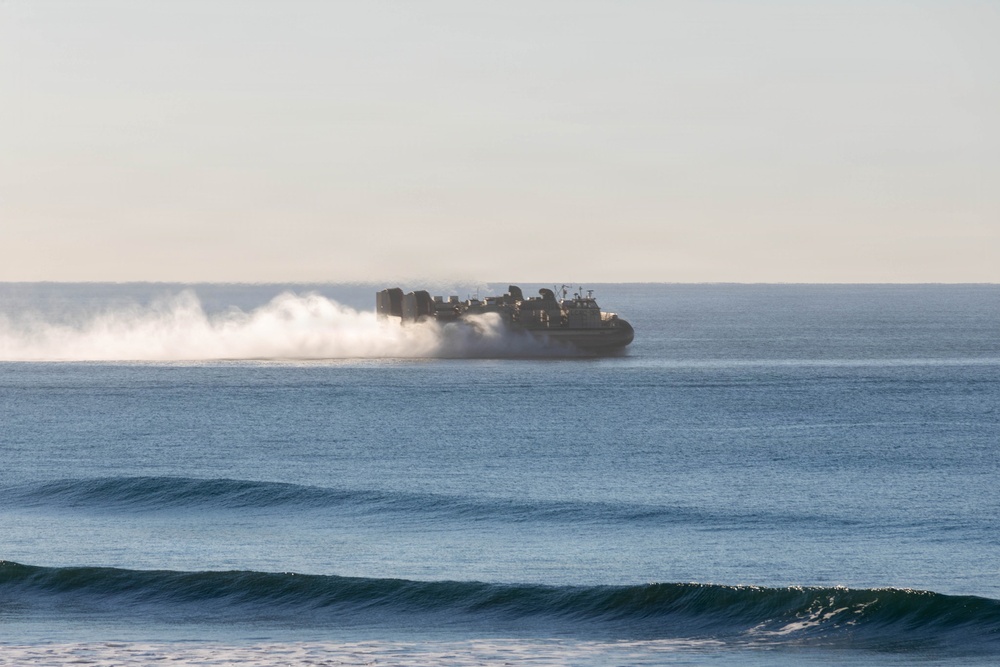U.S. Marines, Sailors execute ship-to-shore operations during Steel Knight 25