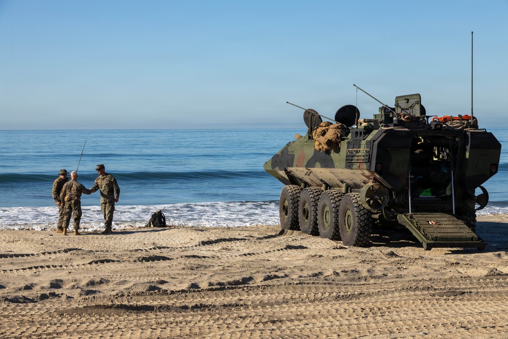 U.S. Marines, Sailors execute ship-to-shore operations during Steel Knight 25