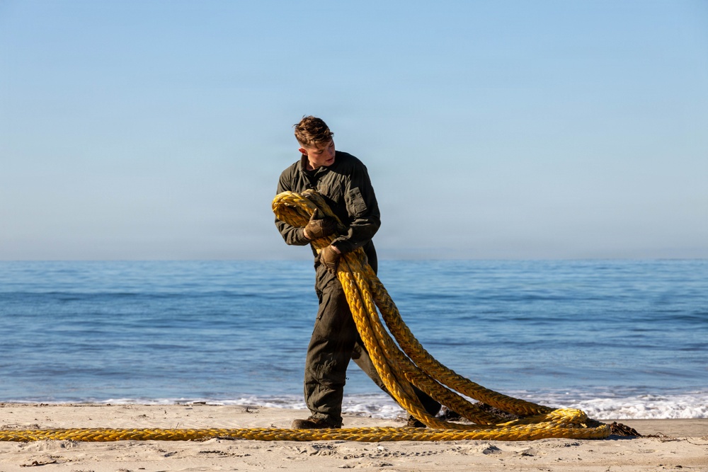 U.S. Marines, Sailors execute ship-to-shore operations during Steel Knight 25