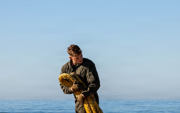 U.S. Marines, Sailors execute ship-to-shore operations during Steel Knight 25