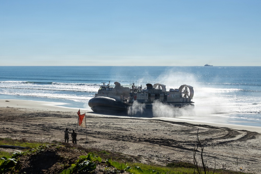 U.S. Marines, Sailors execute ship-to-shore operations during Steel Knight 25