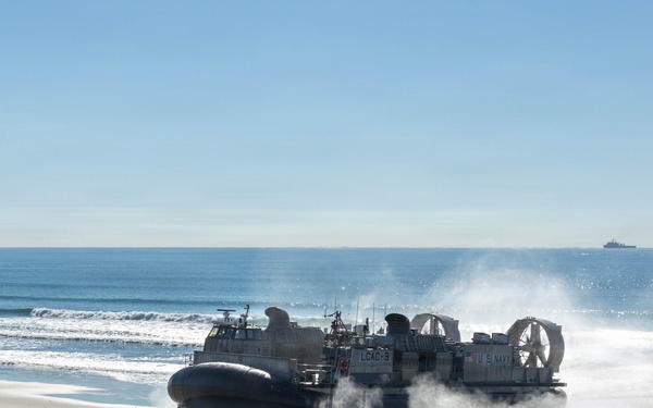 U.S. Marines, Sailors execute ship-to-shore operations during Steel Knight 25
