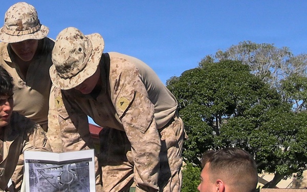 1st Bn., 5th Marines, simulates  helicopter landing field seizure during Steel Knight 25