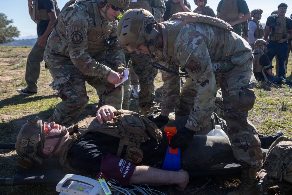 Steel Knight 25: Greyhawks support Mass Casualty training