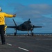 11th MEU Marines, Sailors Conduct F-35B Deck Landing Qualifications