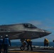 11th MEU Marines, Sailors Conduct F-35B Deck Landing Qualifications