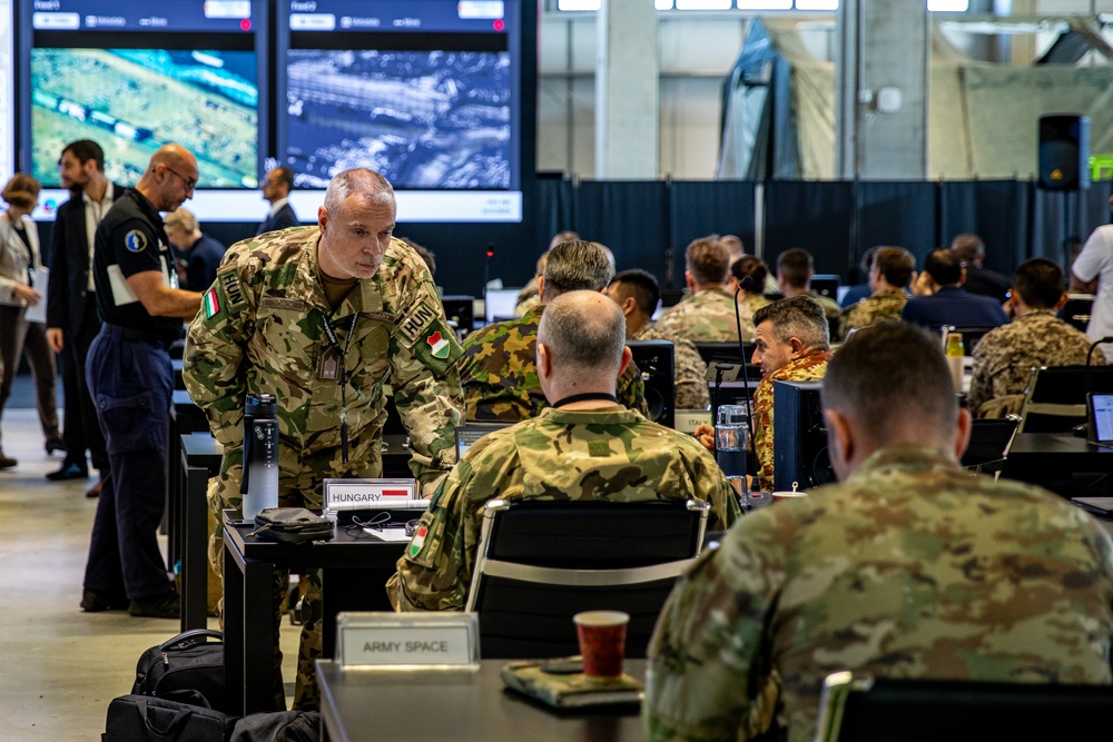 Operations Continue at the Civil-Military Coordination Center