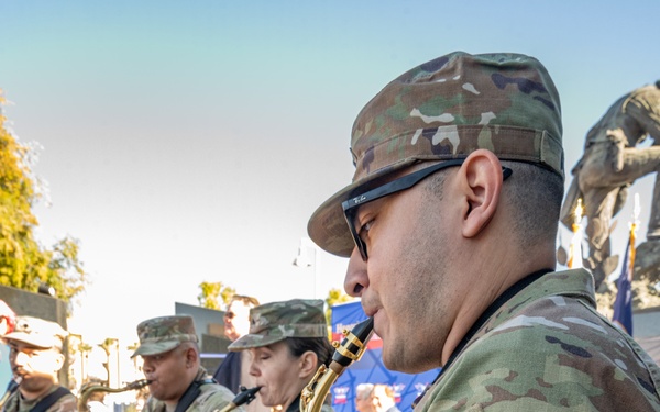 Army Saxophone Quartet Performs at Pearl Harbor Commemoration