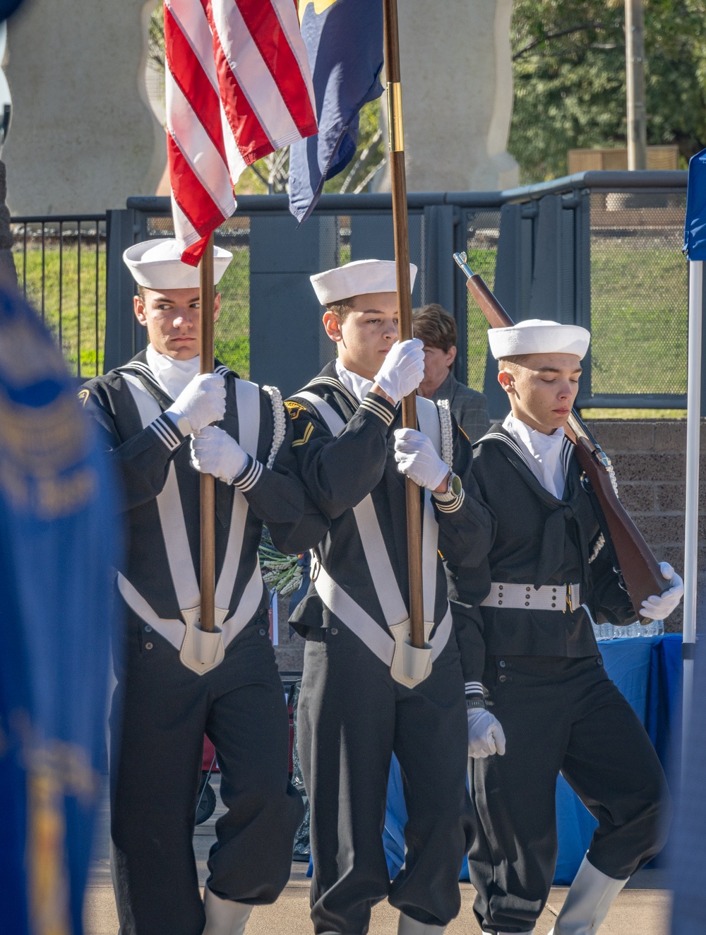 Army Saxophone Quartet Performs at Pearl Harbor Commemoration