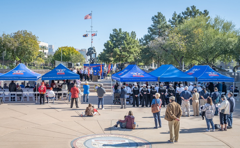 Army Saxophone Quartet Performs at Pearl Harbor Commemoration