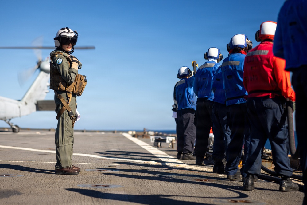 11th MEU Sailors Conduct Deck Landing Qualification