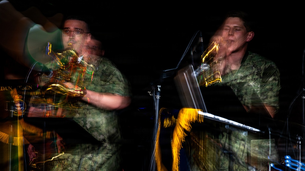 U.S. and Royal Malaysian Navy Bands Perform Together at CARAT Malaysia 2025