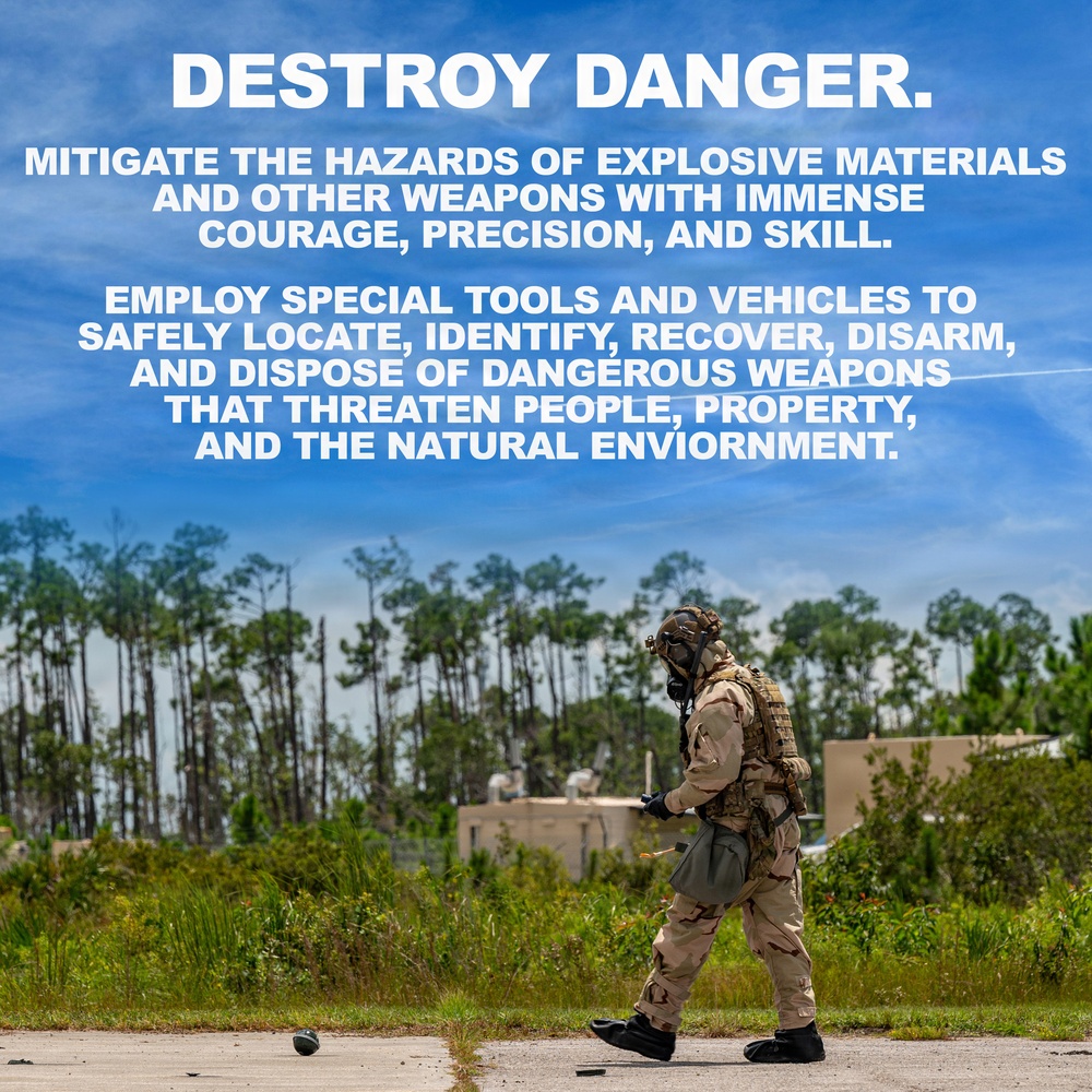 Explosive Ordnance Disposal Team Graphic