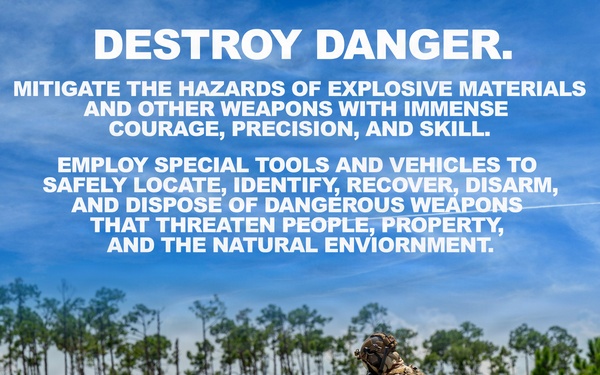 Explosive Ordnance Disposal Team Graphic