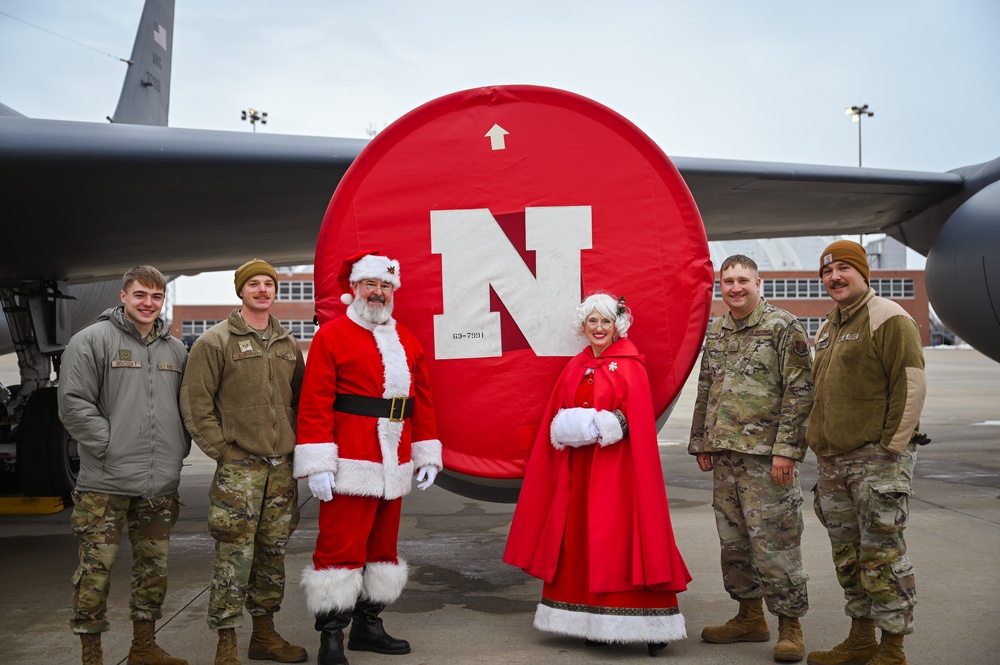Santa Makes a Special Stop at the Nebraska Air Guard