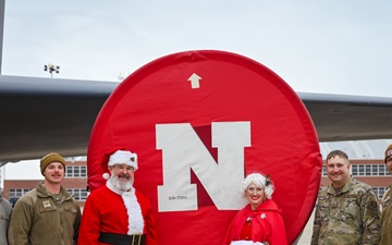 Santa Makes a Special Stop at the Nebraska Air Guard