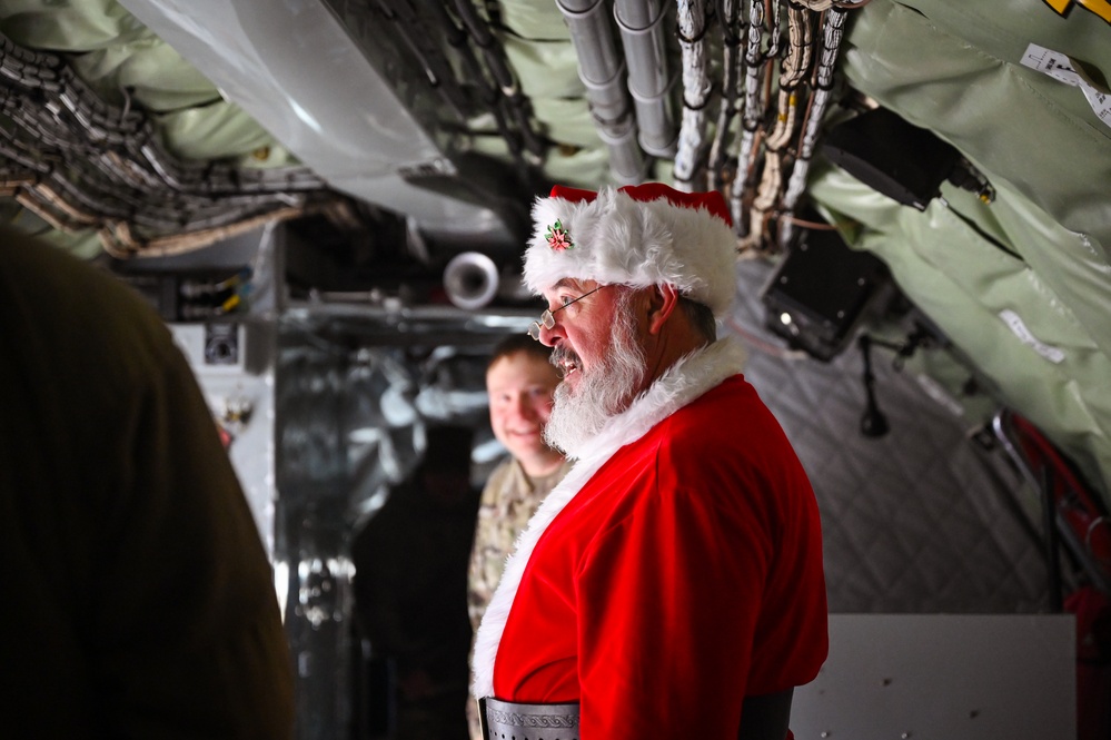 Santa Makes a Special Stop at the Nebraska Air Guard