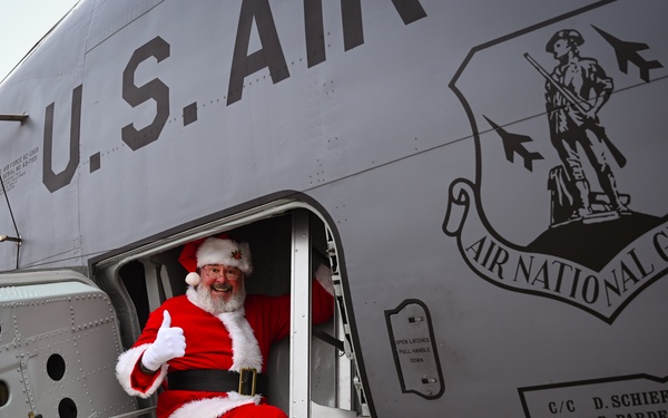 Santa Makes a Special Stop at the Nebraska Air Guard