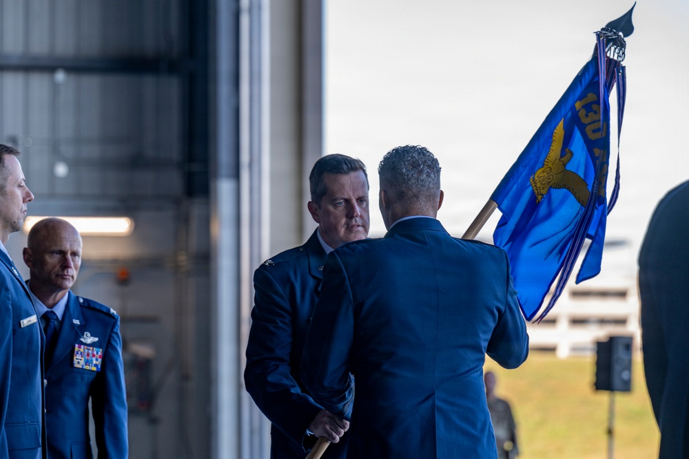 Charlie West Welcomes New Wing Commander