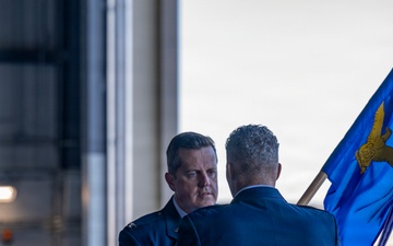 Charlie West Welcomes New Wing Commander