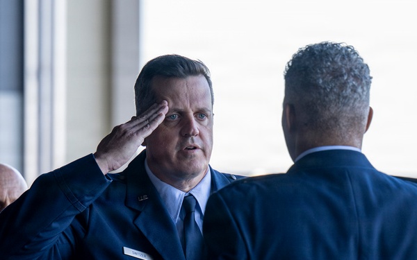 Charlie West Welcomes New Wing Commander