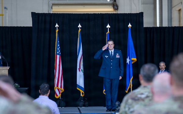 Charlie West Welcomes New Wing Commander