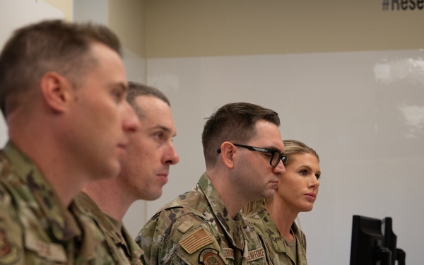Dover officers provide commissioning prep for enlisted Reserve Airmen