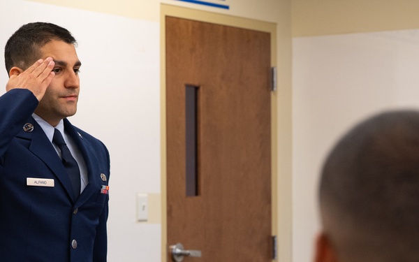 Dover officers provide commissioning prep for enlisted Reserve Airmen