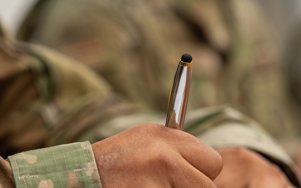 Dover officers provide commissioning prep for enlisted Reserve Airmen