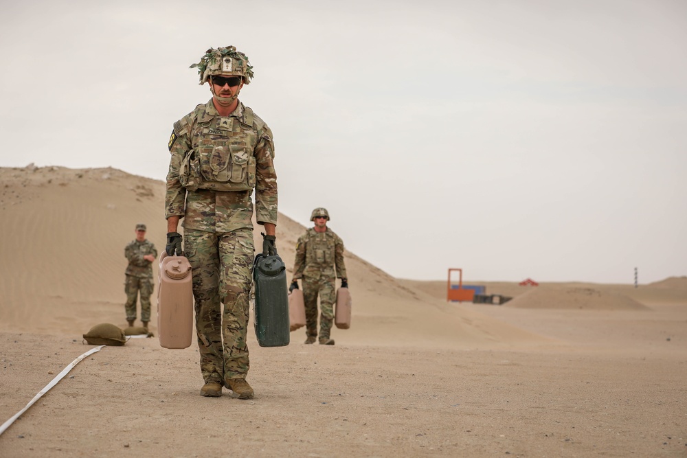 U.S. Army Central Best Squad Competition 2025: Day 2