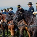 1st Cavalry Division Horse Cavalry Detachment performs ceremonial charge