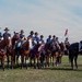 1st Cavalry Division Horse Cavalry Detachment performs ceremonial charge