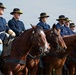 1st Cavalry Division Horse Cavalry Detachment performs ceremonial charge