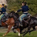 1st Cavalry Division Horse Cavalry Detachment performs ceremonial charge