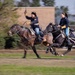 1st Cavalry Division Horse Cavalry Detachment performs ceremonial charge