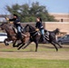 1st Cavalry Division Horse Cavalry Detachment performs ceremonial charge