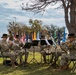 1st Cavalry Division Band performs during a retirement ceremony
