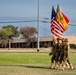 1st Cavalry Division Color Guard represents the division during retirement ceremony