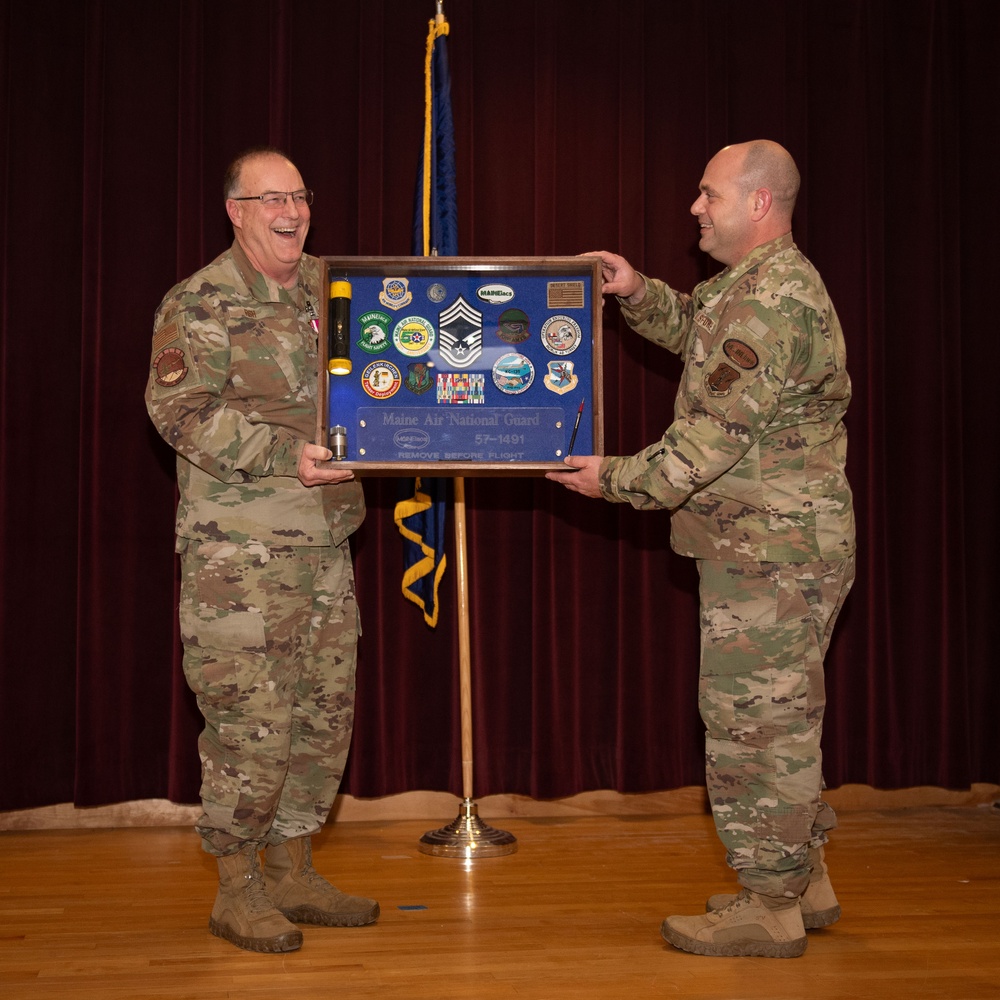 Chief Master Sgt. Scott Fish Retirement