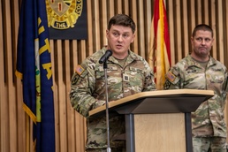 HHC 1889th Regional Support Group Passes the Guidon of Leadership