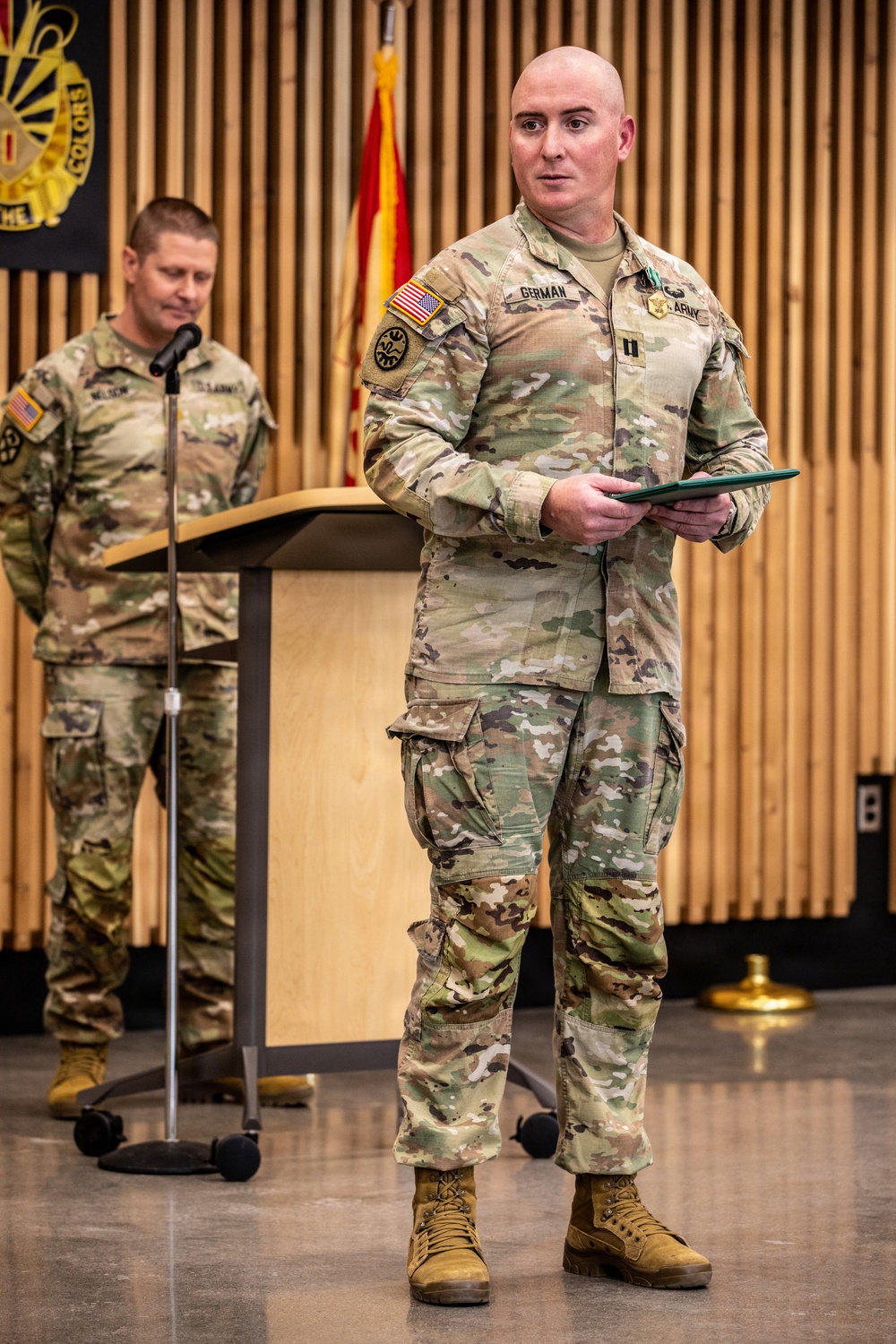 HHC 1889th Regional Support Group Passes the Guidon of Leadership