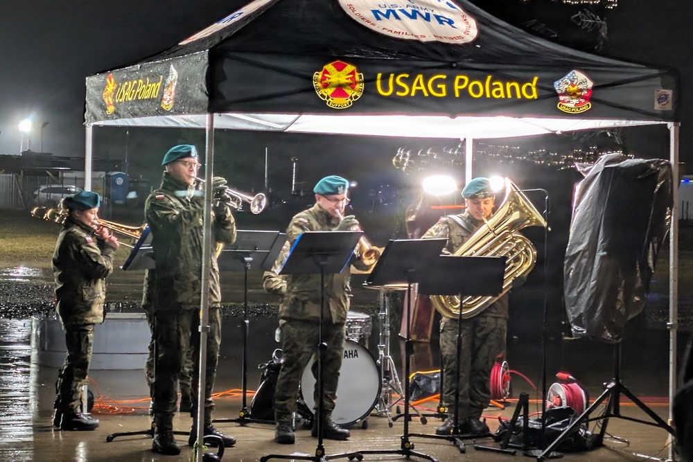 U.S. Army Garrison Poland 2nd Tree Lighting