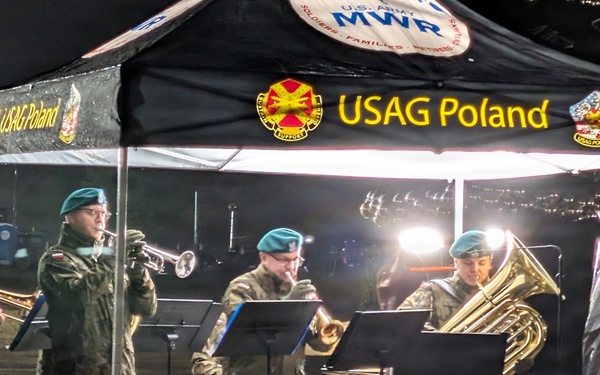 U.S. Army Garrison Poland 2nd Tree Lighting
