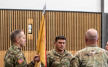 HHC 1889th Regional Support Group Passes the Guidon of Leadership